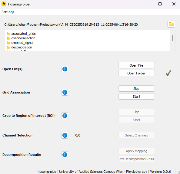 Dashboard ongoing