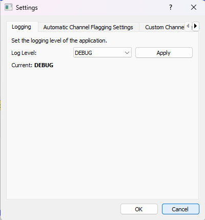 Settings Dialog
