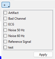 Label Dialog
